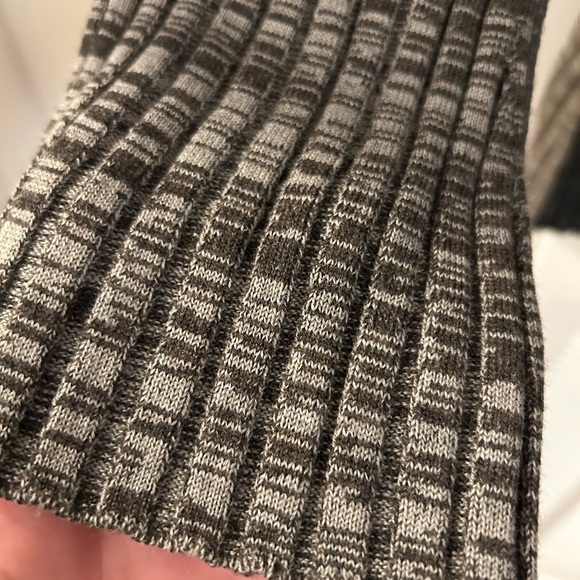 Sandro Moria Sweater color block 1/2 zip ribbed - Picture 7 of 8